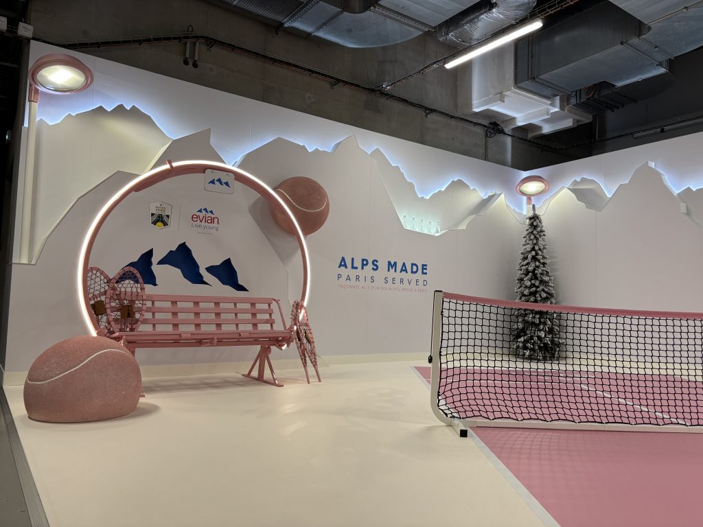 graphik retail decoration event reboard nancy evian x rolex paris master 